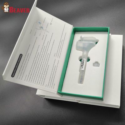 DNA-het Klantgerichte Boek met harde kaft van de Inzamelingskit for collecting saliva samples van het RNAspeeksel,